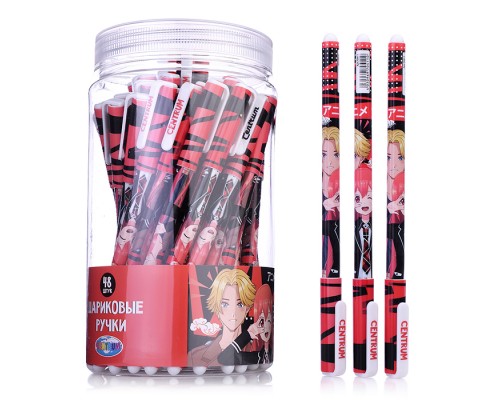 Ручка шариковая Аниме цвет чернил синий, 0.7мм, в друме