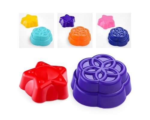 Набор "Формочки для песка" (цветочек и звездочка)