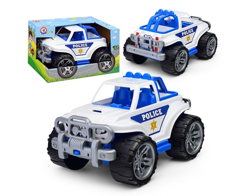 Машина внедорожник Полиция, в коробке
