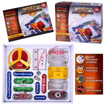 Электронный конструктор "ЗНАТОК" 34 схем