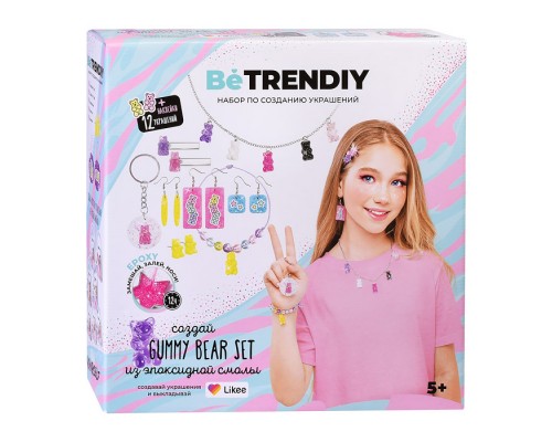 Украшения из эпоксидной смолы, Gummy Bear Set