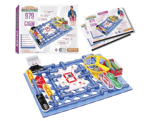 Электронный конструктор "ЗНАТОК" 979 схем