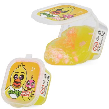 Слайм "Hero" Роботы Цыпленок жёлтый