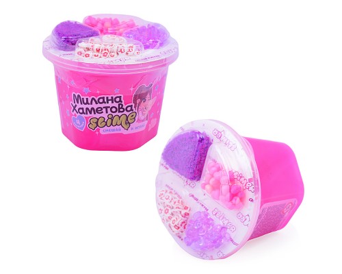 Игрушка для детей слайм Милана Хаметова, Смешай и играй 4 ячейки, оранжевый