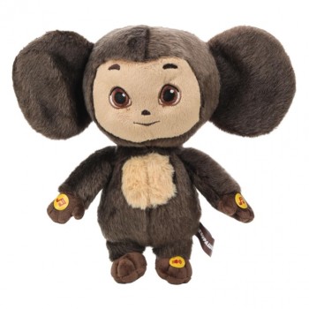 Игрушка мягкая Чебурашка 30 см, муз чип. в пакете