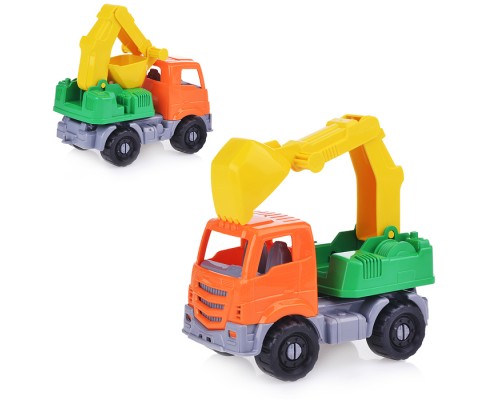 Машинка Экскаватор "Ярослав" Строительный 16 см.