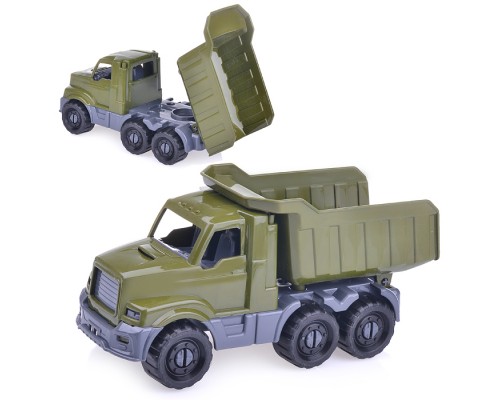 Машинка Самосвал "Добрыня" Военный 20 см