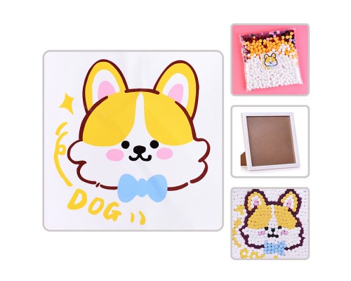 Набор творческая мастерская 22х22см "Корги"