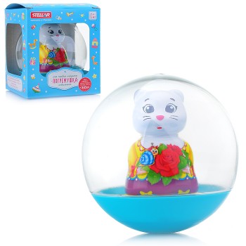 Погремушка Неваляшка "Кошечка"