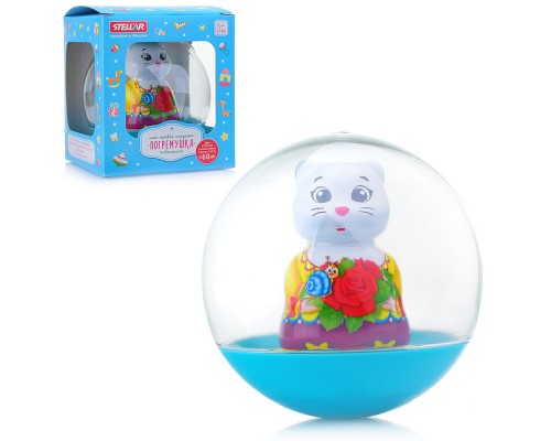 Погремушка Неваляшка "Кошечка"