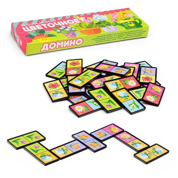 Домино "Цветочное"