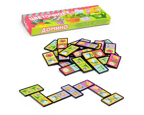 Домино "Цветочное"