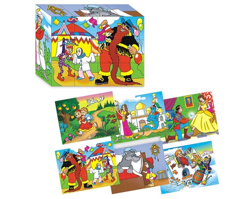 Кубики (12 куб) "Сказки №4"