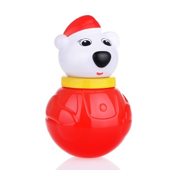 Неваляшка малая "Белый медведь-2" (п/пакет)