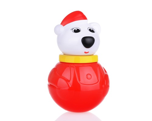 Неваляшка малая "Белый медведь-2" (п/пакет)