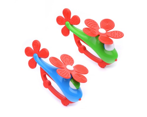 Погремушка-прорезыватель "Вертолетик"