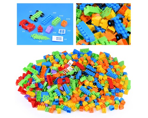 Конструктор "Комби Блок" 600 дет.