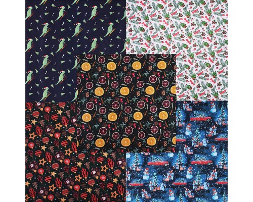 Упаковочная бумага,МИКС  рулон в термоусадочной пленке. Размер 70х100 см.