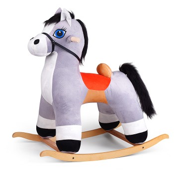 Качалка Конь Ветерок, музыкальная