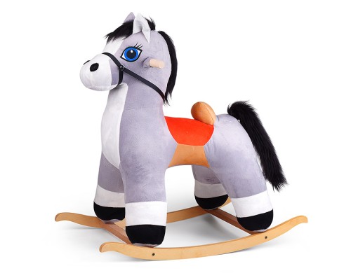 Качалка Конь Ветерок, музыкальная