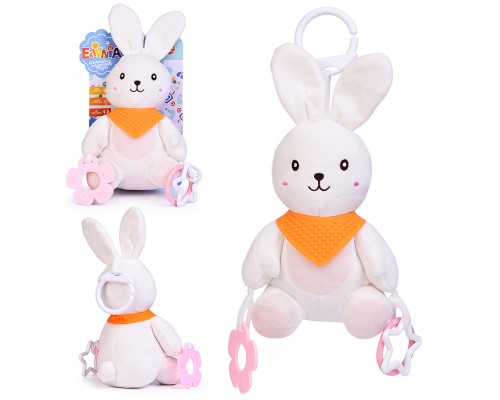 Интерактиная игрушка "Заяц" на листе