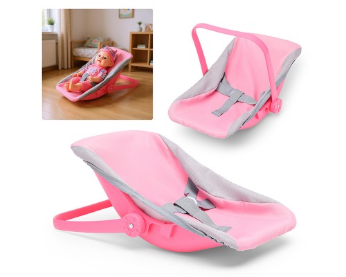Люлька для кукол, с ручкой для переноски и ремнем безопасности