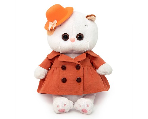 Кошка Ли-Ли BABY в тренче и шляпке