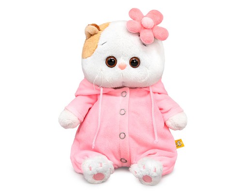 Кошечка Ли-Ли baby в комбинезоне и с цветочком
