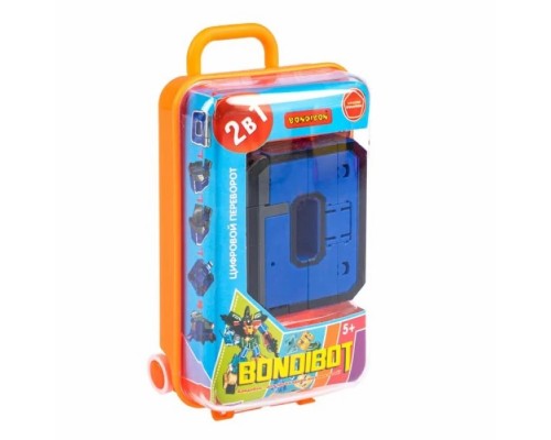 Трансформер 2в1 Цифра"0" оранжевый пластик