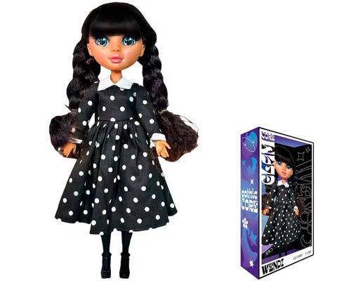 Модная кукла коллекция Glam Core, Венди Gothic Core, платье в горох