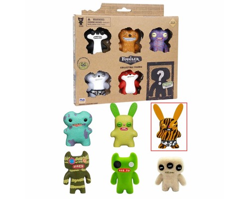 Набор коллекционных фигурок Fugglers, 6 шт. в коробке с окном, 1 скрытый герой