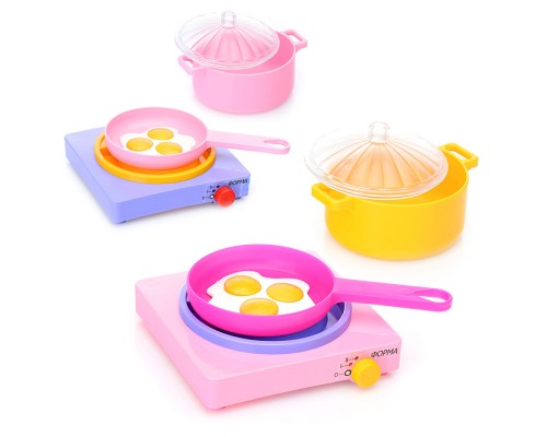 Набор посуды с плитой "Летний" (Для любимой дочки)