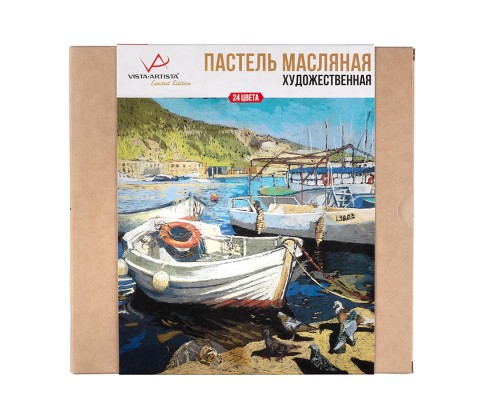 Пастель масляная художественная 24цв.