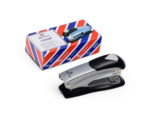 Степлер 24/6&26/6 (мощность 20 листов, глубина скрепления 55 мм) металлический