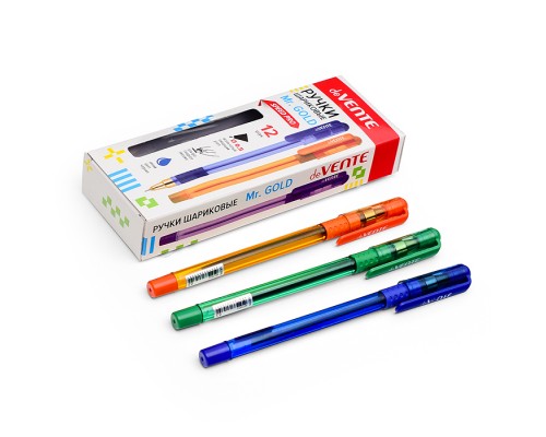 Ручка шариковая "Mr. Gold" серия Speed Pro, d=0,5 мм, ультра гладкое письмо,синяя