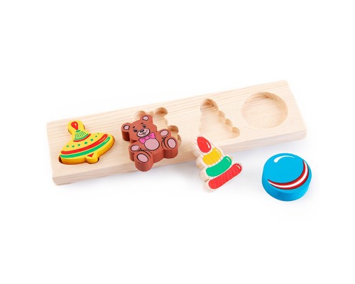 Доска - Вкладыш "Игрушки"