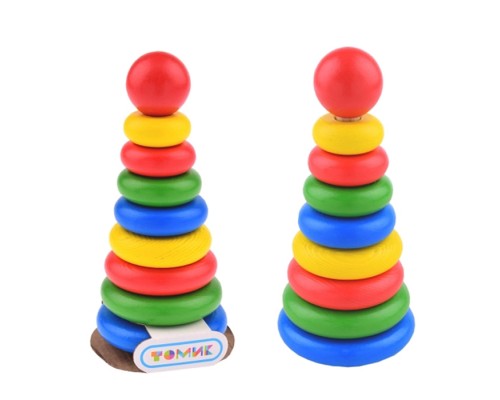 Развивающий набор "Пирамидка"  9 деталей