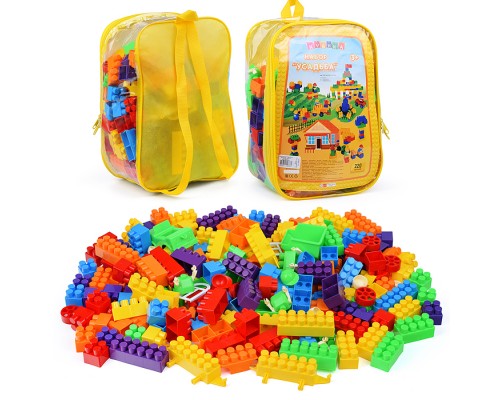Игрушка-конструктор детский, набор "Усадьба", 220 деталей