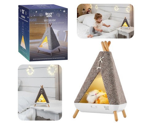 Ночник "Вигвам с котёнком"