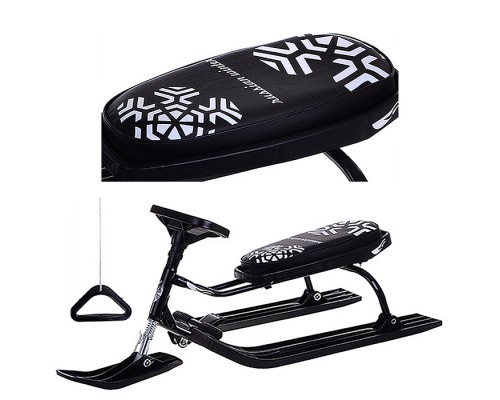 Игрушка Снегокат детский 102-31 "Russian Winter" с черной рамой (черный)