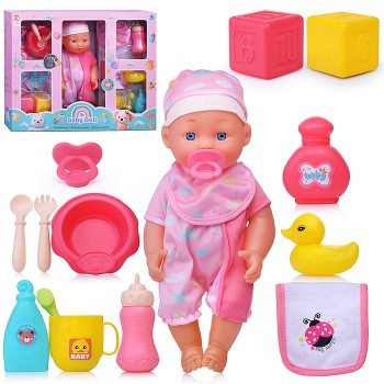 Пупс с аксессуарами 5803 "Василиса" с аксессурами, в коробке