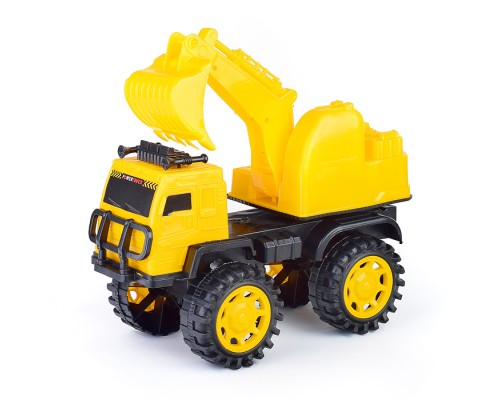 Автомобиль пластмассовый Спецтехника Экскаватор