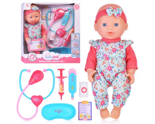 Пупс "Доктор" с аксессуарами, в коробке