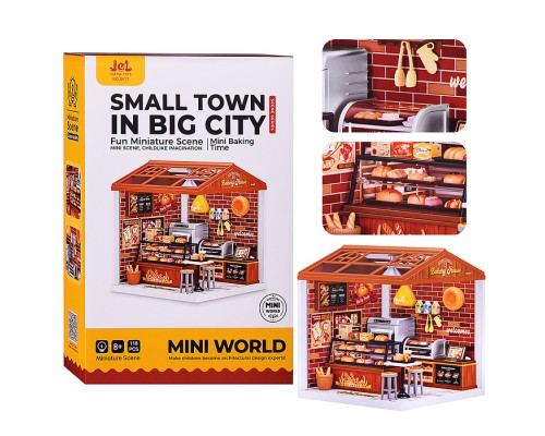 Конструктор "Булочная 3D" в коробке