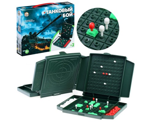 Настольная игра "Танковый бой" мини