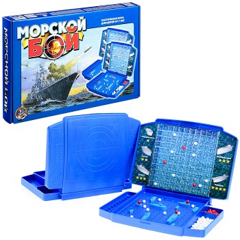 Настольная игра "Морской бой - 1" РФИ (м/г)