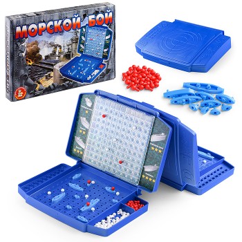 Настольная игра "Морской бой - 2" РФИ ретро (м/г)