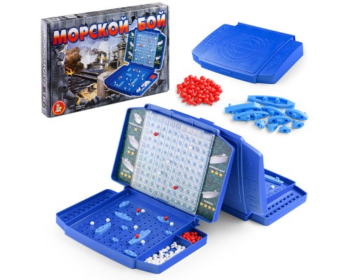 Настольная игра "Морской бой - 2" РФИ ретро (м/г)