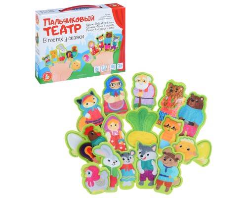Пальчиковый кукольный театр "В гостях у сказки" (17 кукол)
