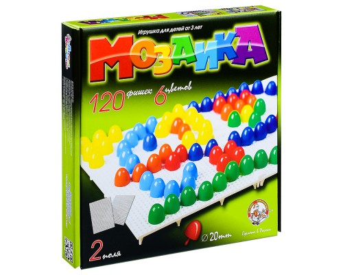 Мозаика  20/120 6цв. (2 поля)